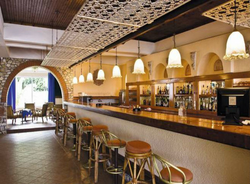 Bar at Esperides Hotel, Skiathos, Achladies