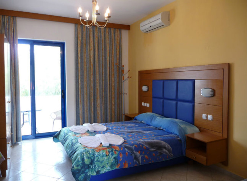 Double room of Irinoula Studios in Tilos