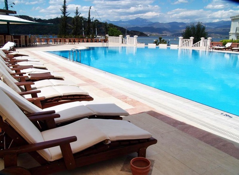 Ece Saray Marina and Resort, Pool view.jpg