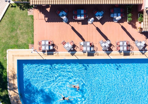 Aerial View of Pool at Sentido Apollo Palace Hotel