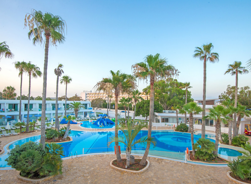 Pool Area at Dome Beach Hotel