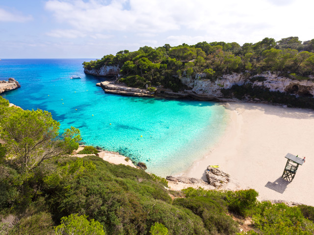 Empty Beach Majorca