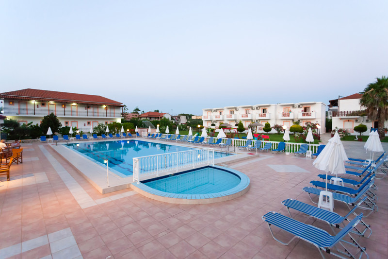 Pool at the Akis Studios, Alyces, Zante, Greece