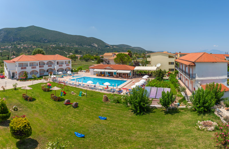View of the Akis Studios, Alyces, Zante, Greece