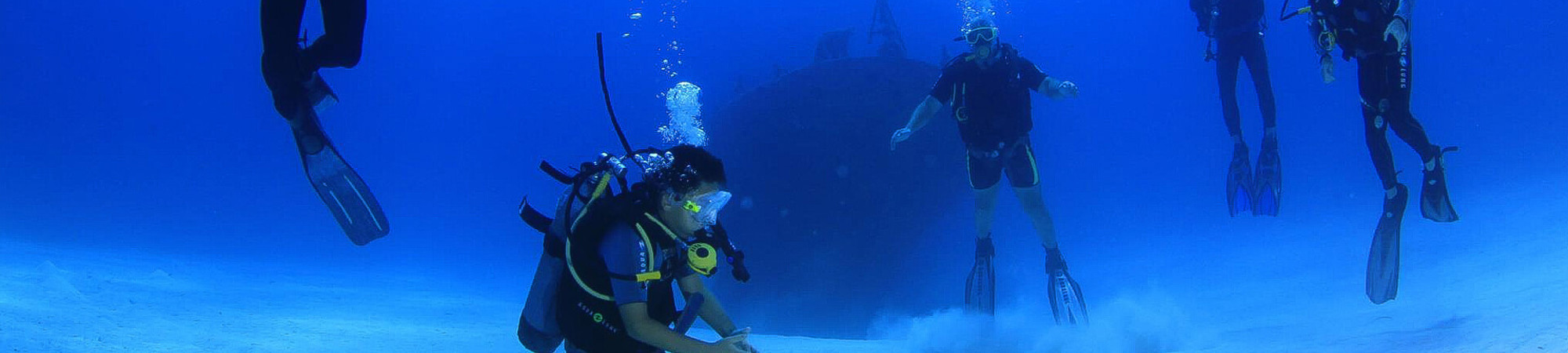 Scuba diving