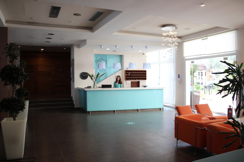 Dassia Beach Hotel, Reception area