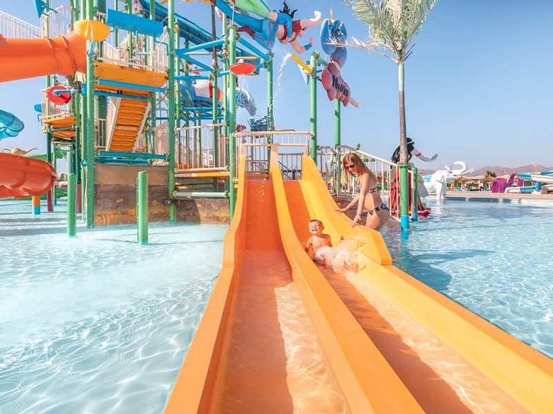 Albatros Aqua Sharm Waterslides.