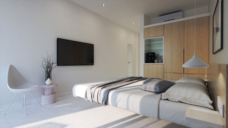 Plaza Skiathos Resort. Double Room Inland View.
