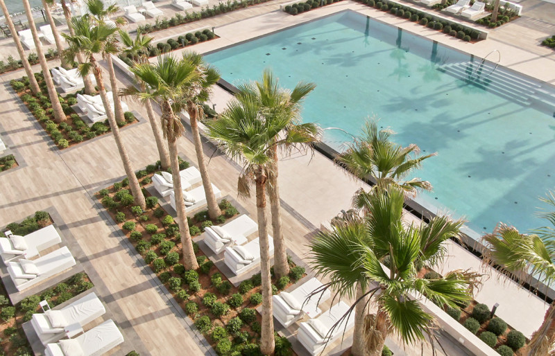 Big Blue Pool For Relaxing Holidays In Grecotel White Palace 34479