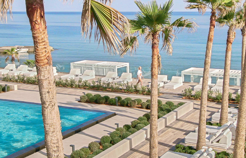 Main Pool By The Sea Grecotel White Palace All Inclusive Resort