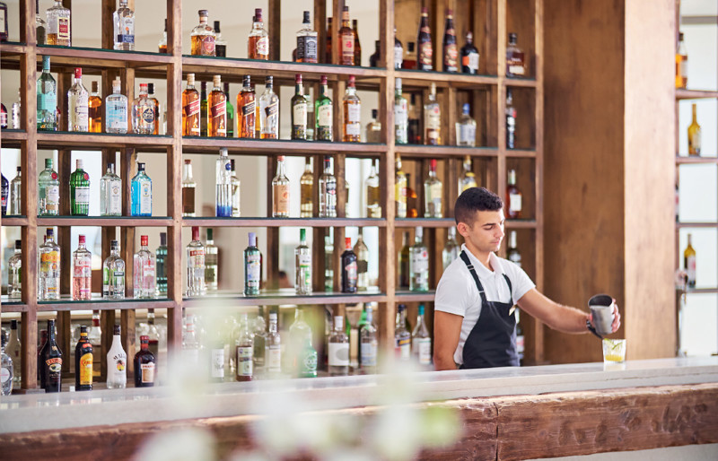 Service In The Bars Of Grecotel White Palace