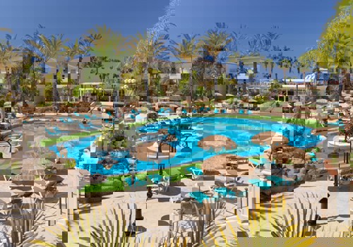 General Pool at Gran Oasis Resort in Playa de las Americas, Tenerife, Canary Islands (1)