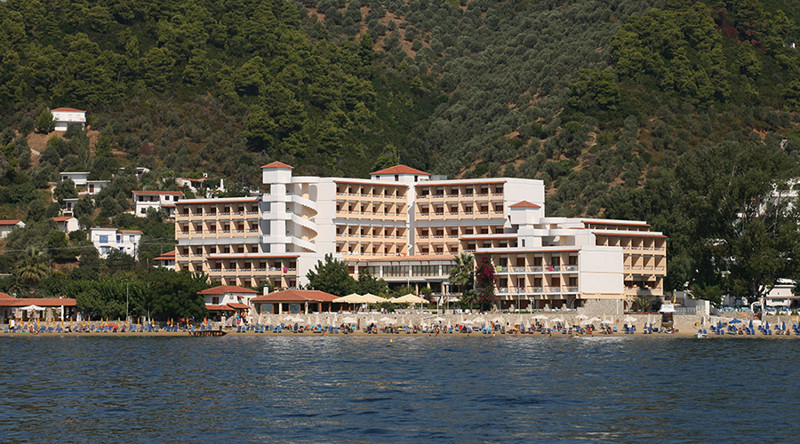 Bar at Esperides Hotel, Skiathos, Achladies (1)