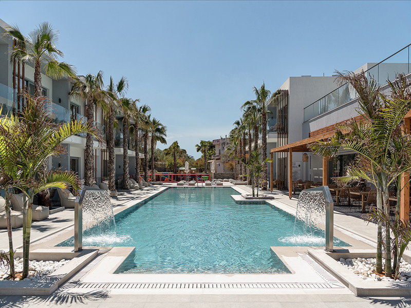3rd Swimming Pool At Magda Hotel Club In Crete