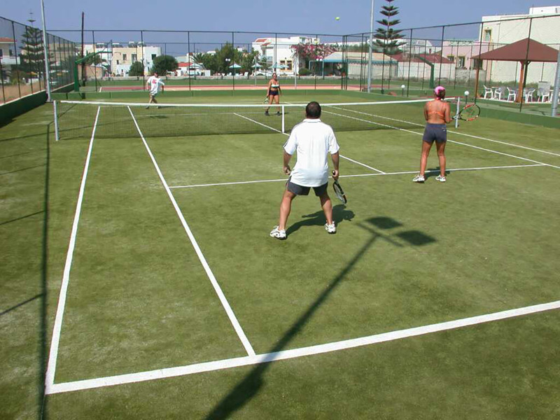 Tennis Field at Magda Hotel Club in Crete
