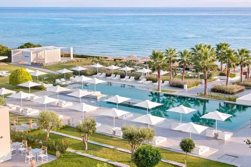 Overview at Domes Noruz Kassandra