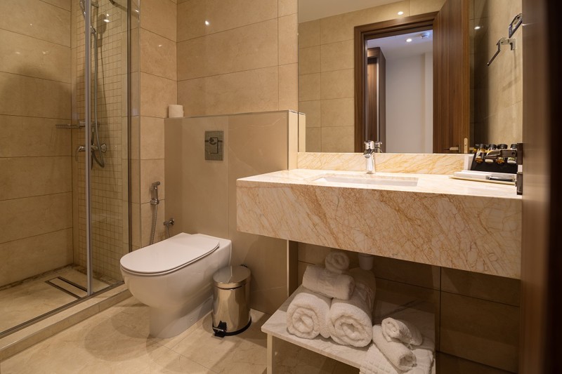 Leonardo Boutique Hotel. Bathroom