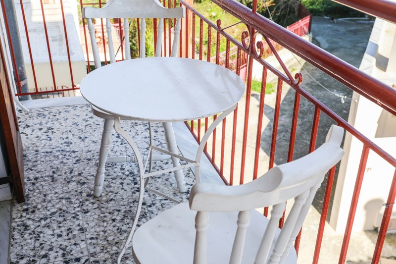 Balcony at Alekos Studios in Skiathos