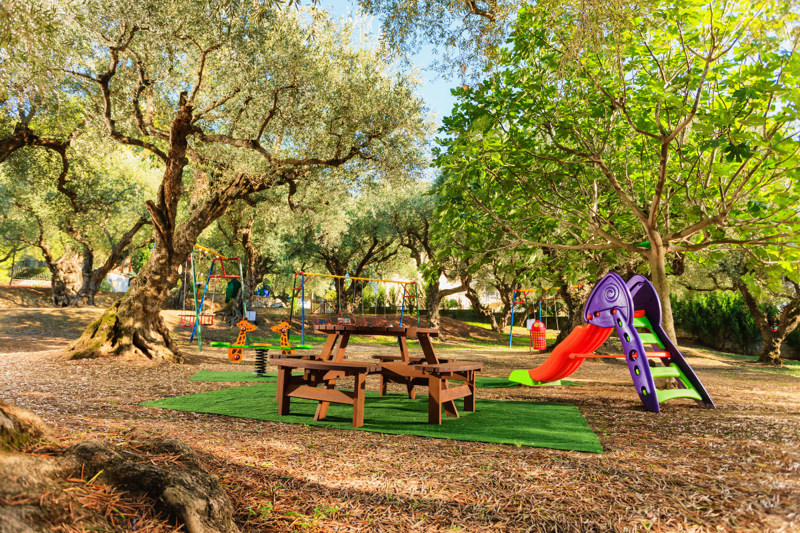 Playground at Alykes Park in Zante
