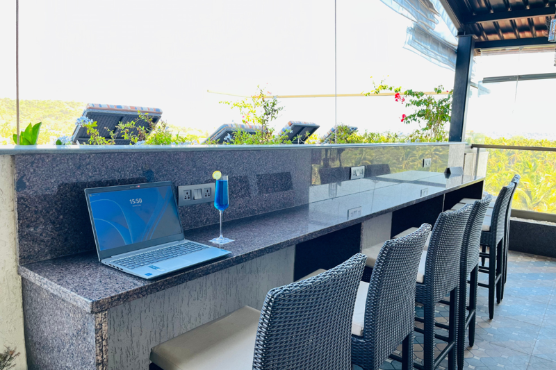 Workstation at The Fern Habitat Candolim in North Goa