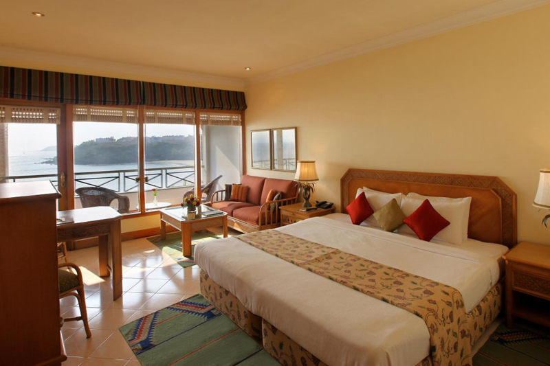 Double room sea view at Bogmallo Beach Resort, South Goa