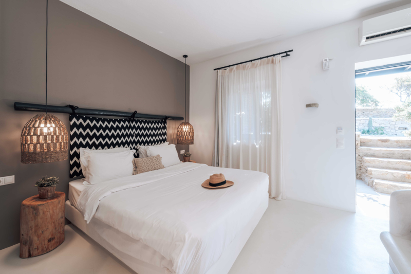 Classic Double Surrounding View Bedroom at My Mykonos Hotel