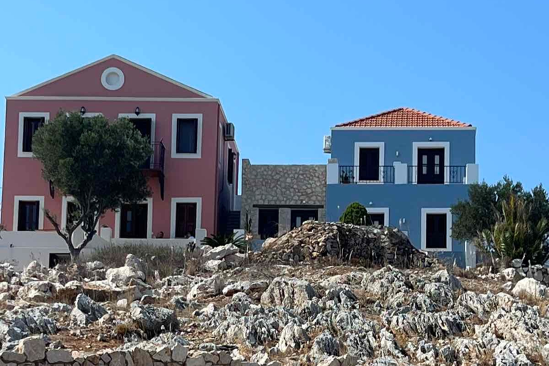 Exterior view of Agnanti House -Ftenagia