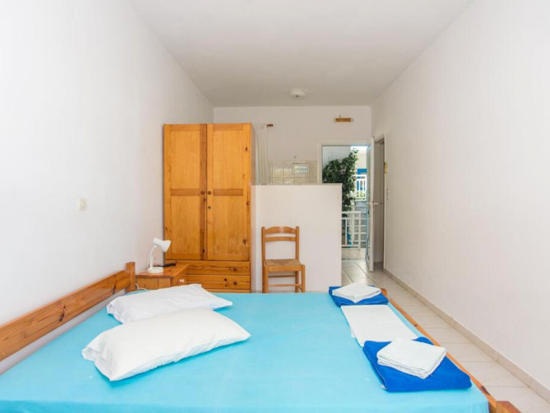 View of bedroom at Blue White Apartments