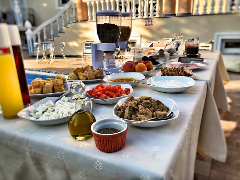 Buffet Bar at Apollon Palace