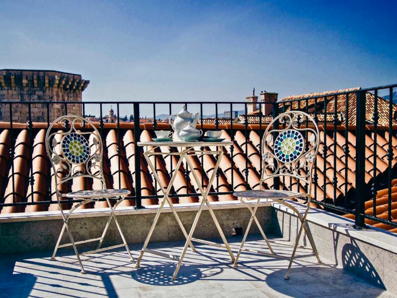 Grand Luxury Suite Balcony at Plaza Marchi
