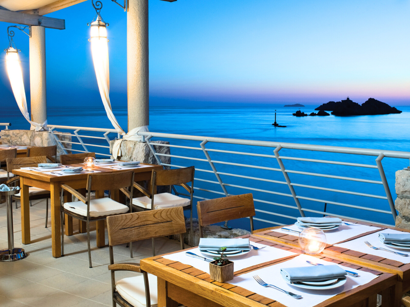Restaurant at Hotel Dubrovnik Palace