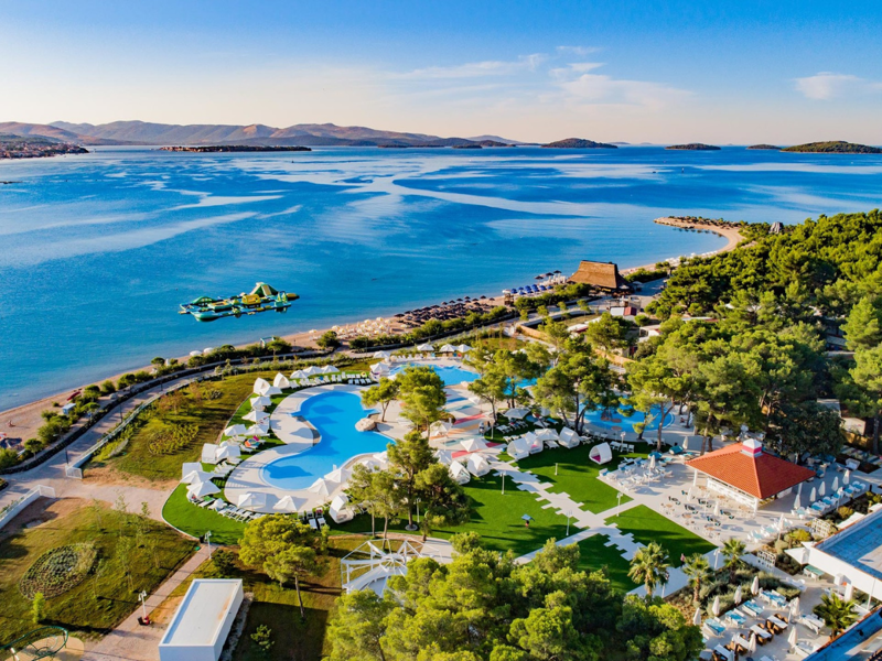 Aerial View of Amadria Park Hotel Andrija