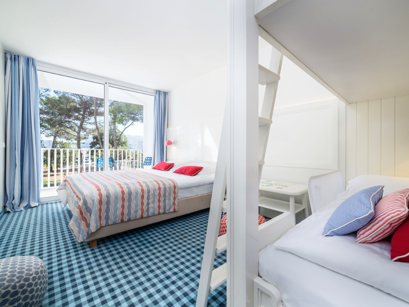 Family Room Garden View at Amadria Park Hotel Andrija