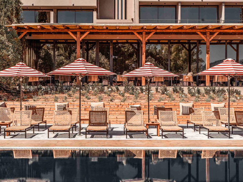 Poolside View at Cooks Club
