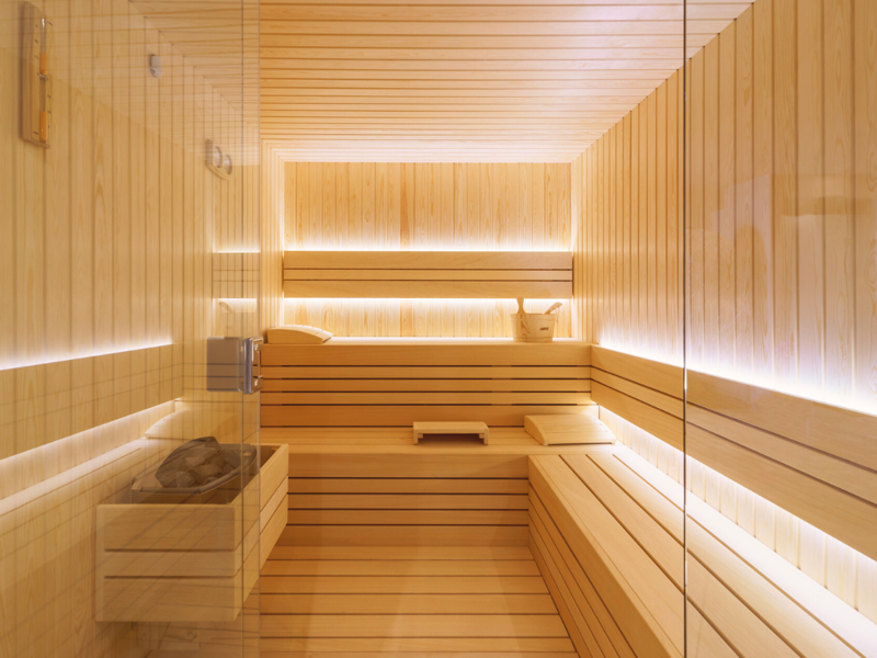 Sauna at Cooks Club