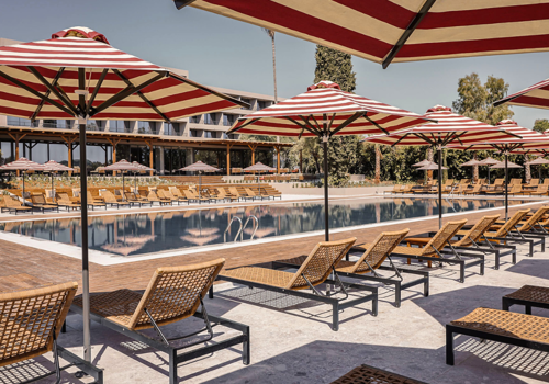 Swimming Pool Area at Cooks Club