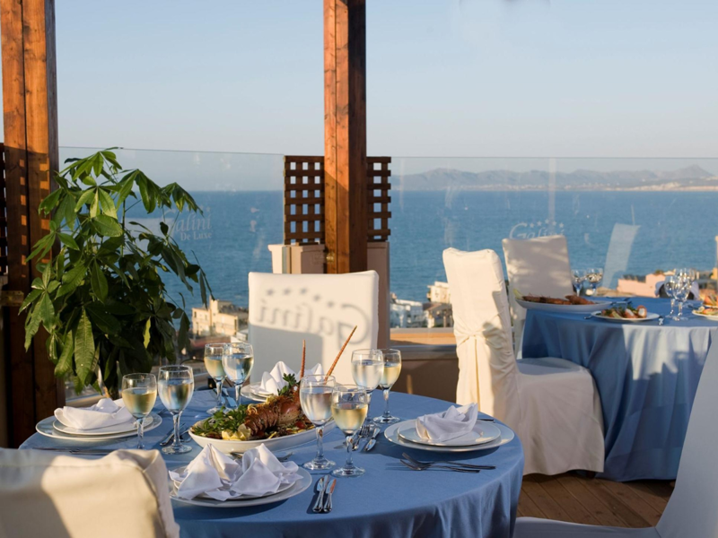 Restaurant at Galini Sea View