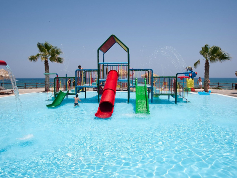 Aqua Play Area Overlooking the Beach at Star Beach
