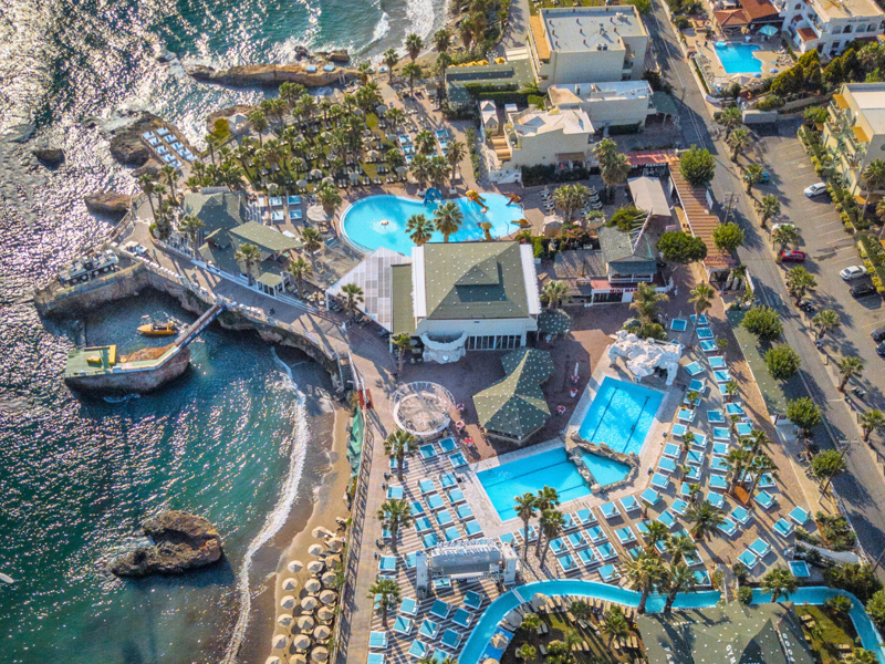 Aerial View of Star Beach