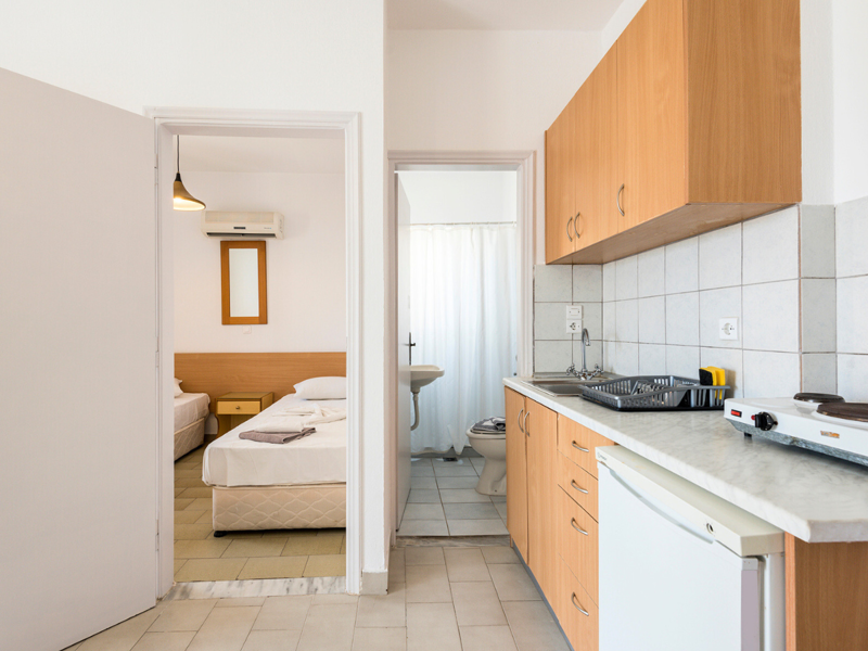 Overview One Bedroom Apartment at Kardamena Holiday Apartments