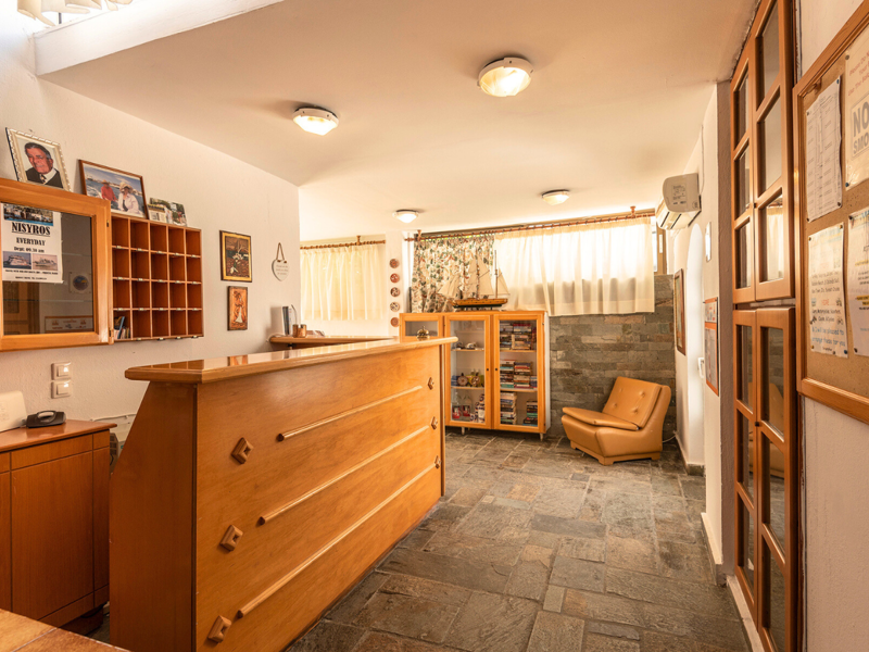 Reception Area at Kardamena Holiday Apartments