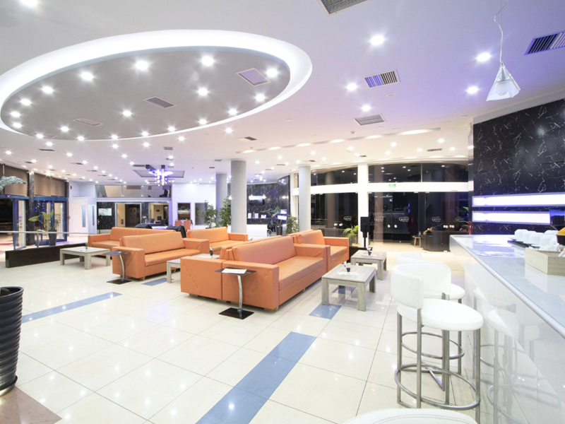 Lobby at Galini Sea View