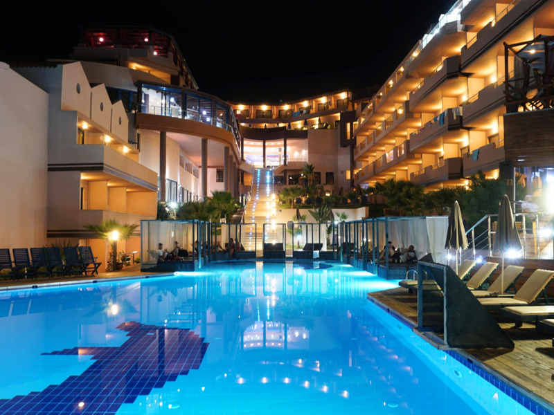 Swimming Pool at Galini Sea View
