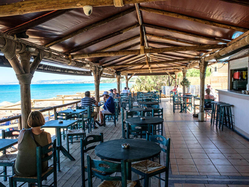 Beach Bar at Galini Sea View