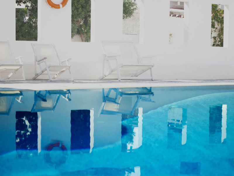 Pool at Benois Hotel Syros