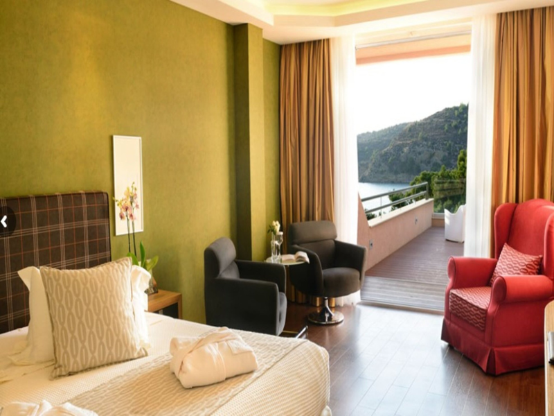 Royal Suite Bedroom at Royal Paradise Beach Resort And Spa