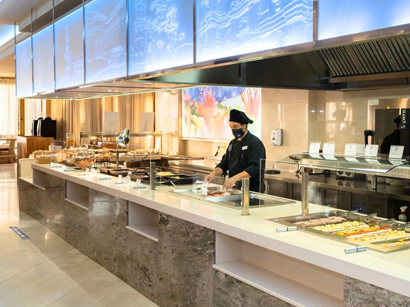 Buffet at Ms Amaragua