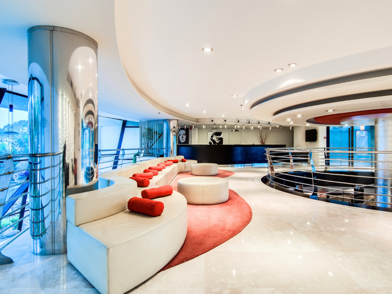 Reception and Lobby Area at Senator Banus Spa