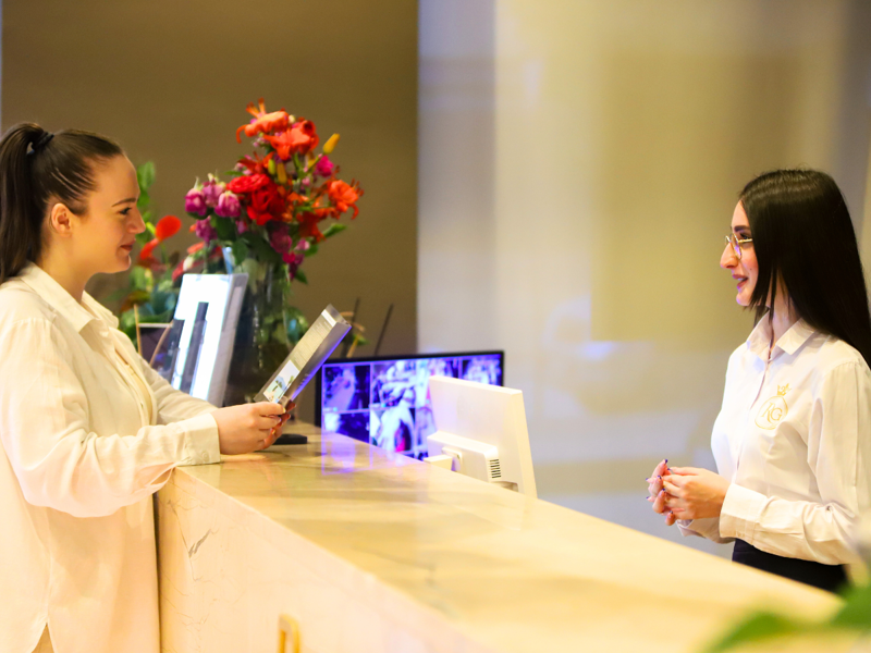 Reception at Regina City Hotel and Spa